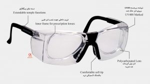 عینک های طبی با فریم پلی کربنات